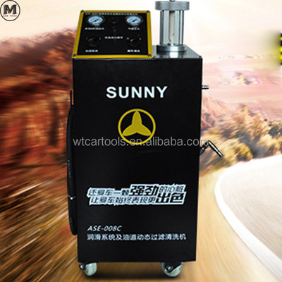 ASE-008 Mesin Mesin Metal Flushing Machine 65L Untuk pembersihan sistem pelumasan mesin