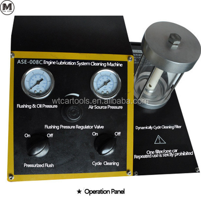 ASE-008 Mesin Mesin Metal Flushing Machine 65L Untuk pembersihan sistem pelumasan mesin