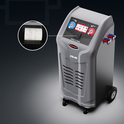 180L/Min vakum abu-abu AC Mesin Pemulihan Refrigerant Untuk R134a Dan 1234yf