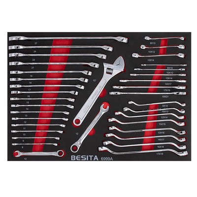BESITA Grey 6691 257pcs Set alat mekanik untuk perbaikan kendaraan off-road