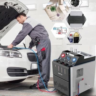 Silinder 500ml Mesin pemulihan bahan pendingin industri 110V Untuk AC Air Fresh Machine