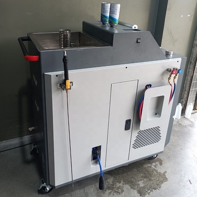 Silinder 500ml Mesin pemulihan bahan pendingin industri 110V Untuk AC Air Fresh Machine