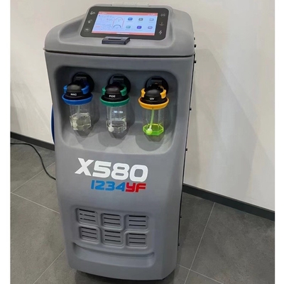 R1234yf Grey Sistem Pemulihan AC Otomatis 350ML Dengan Keakuratan Tinggi