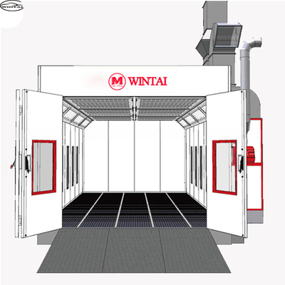 Perlindungan Lingkungan 380V Mobil Paint Spray Booth 20' Kontainer