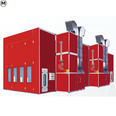 Diesel Burner Truck Spray Booth 220V 39KW Dengan lampu LED Dan kipas 11KW