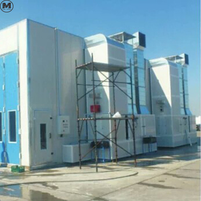 Diesel Burner Truck Spray Booth 220V 39KW Dengan lampu LED Dan kipas 11KW