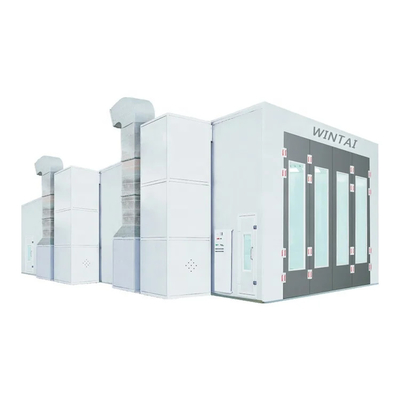 220V Diesel Burner Car Spray Booth Dengan Ukuran Internal 6900*4000*2700mm