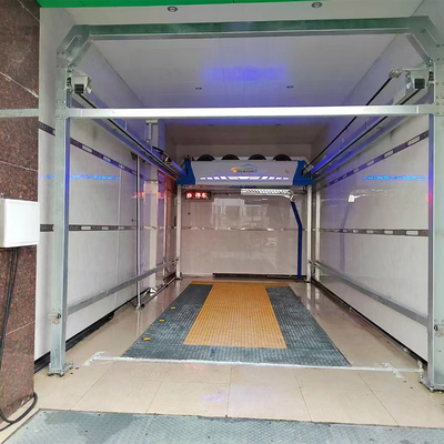 80-120kg Tekanan Flushing T9 Mesin cuci mobil tanpa sentuhan dengan panjang jalur 8000mm Tanpa sentuhan Mesin cuci mobil otomatis