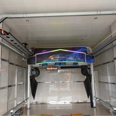 Mesin cuci mobil tanpa sentuhan WT-518A berwarna kuning dengan kinerja motor 5KW