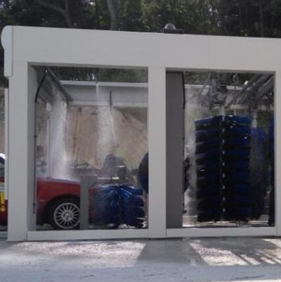 Tujuh sikat Mesin Cuci Mobil Otomatis Mesin Cuci Mobil Tekanan Tinggi Sistem kontrol PLC Sistem Cuci Mobil Otomatis