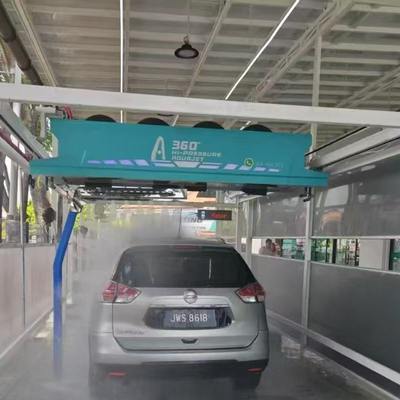 Sistem Daur Ulang Air Cuci Mobil 110L Efisiensi Tinggi  Pencuci Mobil Otomatis Tanpa Sentuhan Output Daya 1500W robot cuci mobil
