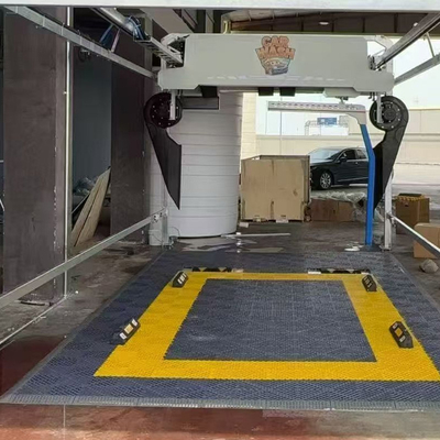 Otomatis tanpa sikat LJ360 380V/50Kw Mesin cuci mobil bebas sentuhan Dengan membawa kartu kredit Tanpa sentuhan Otomatis Rollover Cuci mobil