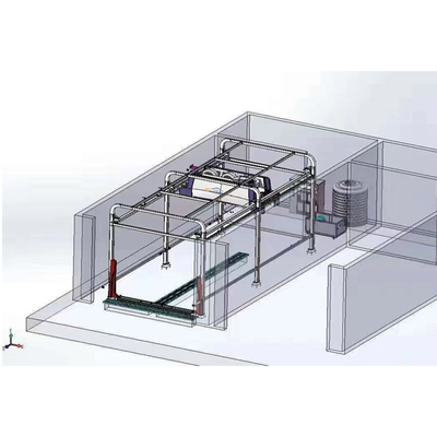 Otomatis tanpa sikat LJ360 380V/50Kw Mesin cuci mobil bebas sentuhan Dengan membawa kartu kredit Tanpa sentuhan Otomatis Rollover Cuci mobil