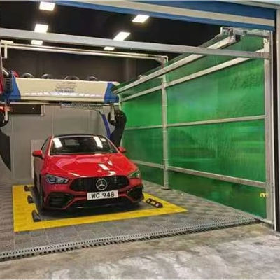 Rollover Car Wash System 304 Stainless Steel Otomatis tanpa sentuhan cuci mobil Robot tanpa sentuhan peralatan cuci mobil