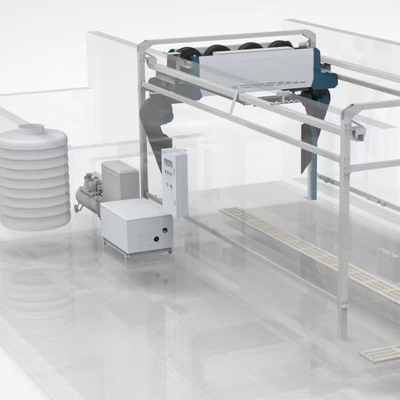 Mesin Cuci Mobil KP-360 360 Sistem Cuci Mobil Otomatis Penuh Dengan Tekanan Pembilasan Air 120 Bar Mesin Air Reverse Osmosis