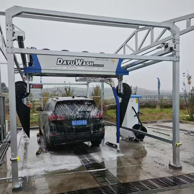 Self Service 360 All Round Rollover Car Wash Sistem cuci mobil bertekanan tinggi robot Cuci mobil otomatis tanpa sentuhan Cuci mobil otomatis