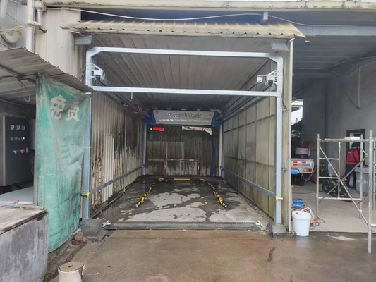 FS360 Cuci Mobil Otomatis Penuh Tekanan Pembilasan Air Tinggi 3 Sistem Daur Ulang Air Cuci Mobil 38Kw 360 Mesin Cuci Mobil Otomatis