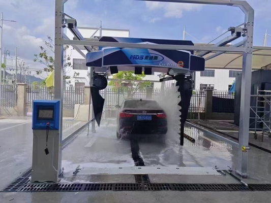 Mesin Cuci Mobil Otomatis KP-360 Tanpa Sentuhan Peralatan Cuci Mobil Dengan Tekanan Pembilasan Air 120 Bar Sistem Reklamasi Air Cuci Mobil robot cuci mobil