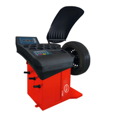 LCD display wheel balancer Arus perpanjangan presisi tinggi Wheel Balancing Machine Fungsi penentuan posisi inframerah Ban Balancing Machine