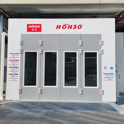 Ruang Semprot Mobil Pembakar Diesel Untuk Bengkel Perbaikan Otomotif