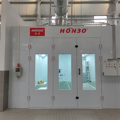 Ruang Semprot Mobil Pembakar Diesel Untuk Bengkel Perbaikan Otomotif