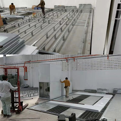 Ruang Semprot Mobil Pembakar Diesel Untuk Bengkel Perbaikan Otomotif