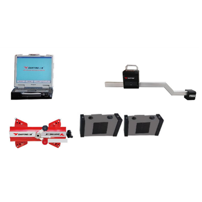 Mesin Penyelarasan Roda Truk CCD Dengan Layar LCD Peralatan Penyelarasan Roda Bus Mesin Penyelarasan Tugas Berat