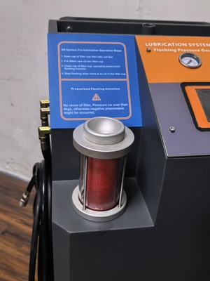 Mesin Penggosok Sistem Minyak Pelumasan Otomatis Dengan Fungsi Menghitung