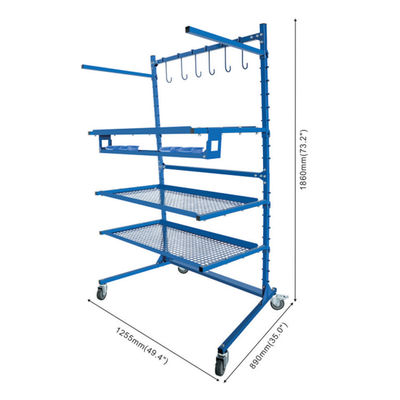 Rak Cat Bemper Mobil Bengkel Braket Perbaikan Cat Braket Dudukan Cat Universal
