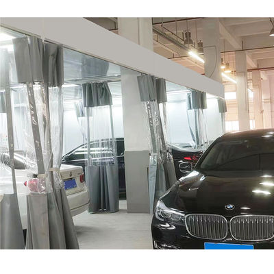 Ruang Semprot Cat Mobil Ruang Persiapan Otomatis Pemanggangan Garis Pengecatan