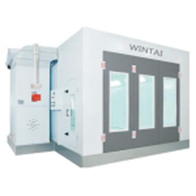 Pemanasan inframerah Kabin Semprot Otomotif Termasuk platform Stand Cat Pintu Otomotif Outdoor Kabin Cat Otomotif