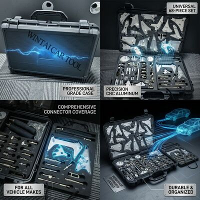 Kit Adaptor ATF Universal 68 Buah Sistem Servis Cairan Transmisi Lengkap Semua Merek