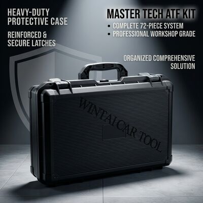72-Piece Master Tech ATF Adapter Kit Layanan Transmisi Profesional Solusi Lokakarya Lengkap