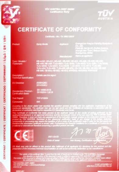 Cina Guangzhou Wintai Car Tools Co., Ltd. Sertifikasi